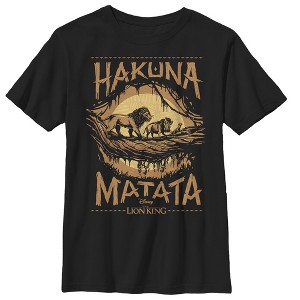 Boy's Lion King Hakuna Matata Jungle Trio T-Shirt - 1 of 4