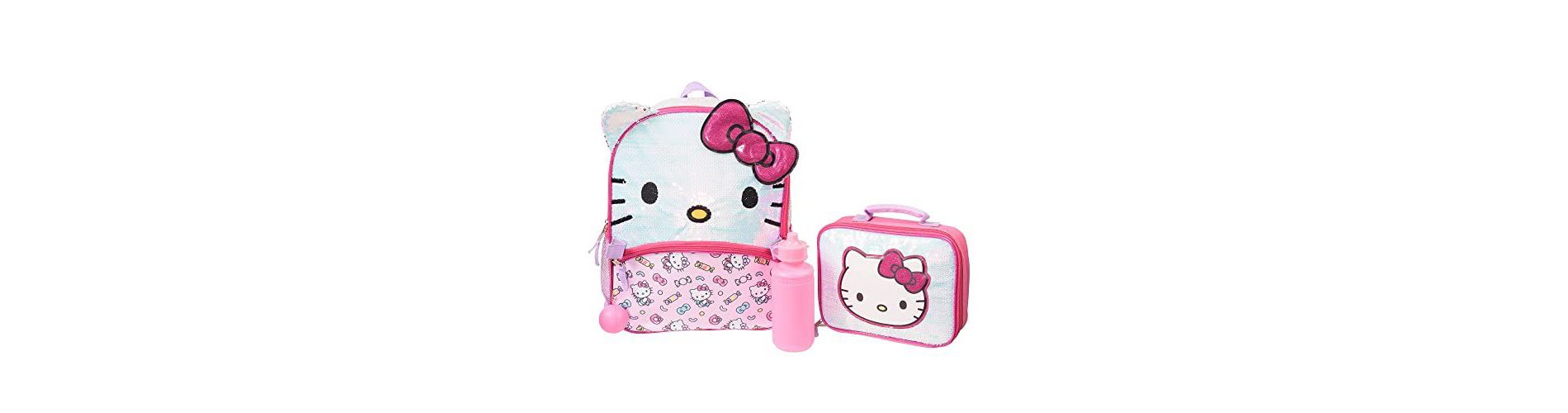 Hello Kitty Girls & Toddler 4 Piece Backpack Set