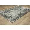 Oriental Weavers Gemini 070N2 Charcoal/ Grey Indoor Area Rug - 2'3" x 7'6" - 3 of 4