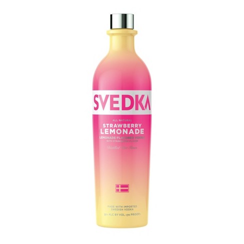 SVEDKA® Strawberry Lemonade Vodka - 750mL Bottle : Target