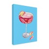 Trademark Fine Art - Alice Straker  Sparkling Rose Gin Cocktail Matted Framed Art - 2 of 4