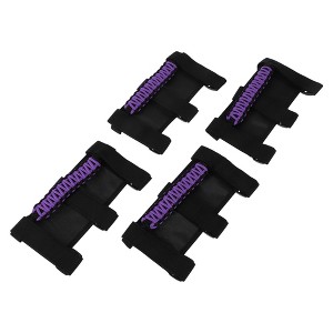 Unique Bargains Roll Bar Grab Grip Handle Holder for Jeep Wrangle 1955-2023 Nylon PVC 4 Pcs - 1 of 4