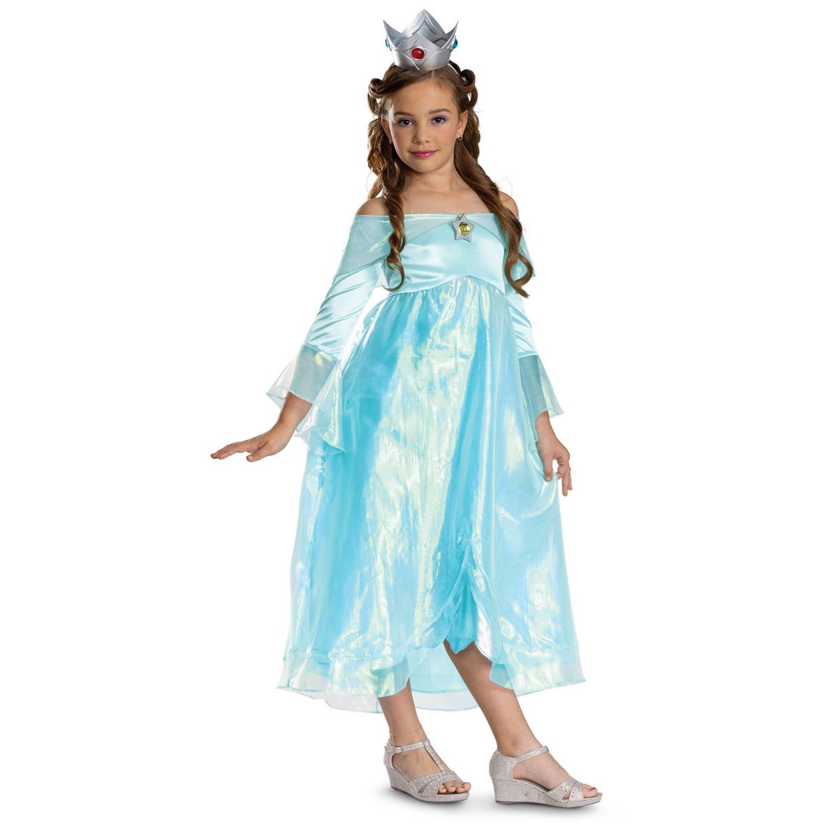 Nintendo Kids' Super Mario Bros. Rosalina Deluxe Costume Dress - thumbnail 3