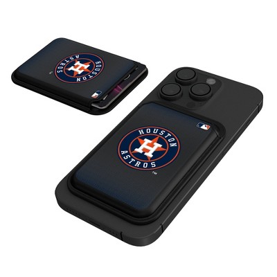 Keyscaper MLB American League Teams Linen Black Magnetic Credit Card Wallet