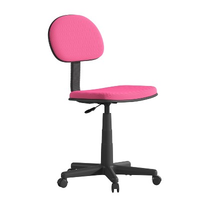 Flash Furniture Low Back Dark Pink 