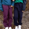 Kids' Organic Reinforced Straight Leg Pants Plum - Jackalo - 4 of 4