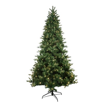 Kurt Adler 9-Foot Pre-Lit Warm White LED Jackson Pine Tree