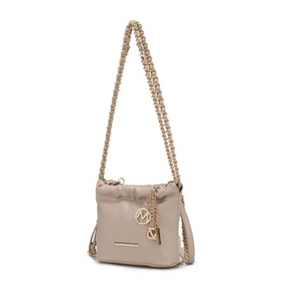 MKF Collection Loriana Quilted Shoulder Bag Stylish Vegan Leather with Spacious Design by Mia K