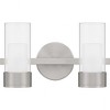Quoizel Lighting Logan 1 - Light Vanity in  Brushed Nickel - 2 of 4
