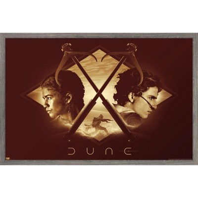 Trends International Dune: Part 2 - Chani and Paul Framed Wall Poster Prints