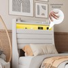 Comfy Upholstered Platforms Bed Frame , Modern Bed Frame with Wood Slat Support, No Box Spring Needed, Easy Assembly - 4 of 4