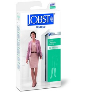 Jobst Opaque Knee High Stockings Compression 20-30 Small Black - 1 of 3