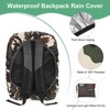Unique Bargains Waterproof Backpack Rain Cover with A Carry Pouch for Hiking/Biking 1 Pc - 2 of 4