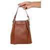 Maralis - Cognac Leather Shoulder Bag (Women) cognac standart - 2 of 4