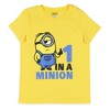 Despicable Me Girls' Movie Minions 1 In A Minion Sleep Pajama Set Shorts Multicolored - image 2 of 4