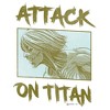 Mens Attack on Titan Female Titan Panel T Shirt - 2 of 3