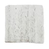 50"x60" Soft Serenity Faux Fur Throw Blanket Natural - Saro Lifestyle - 2 of 4