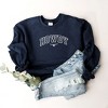 Simply Sage Market Women's Graphic Sweatshirt Embroidered Howdy Bull Varsity - 3 of 3