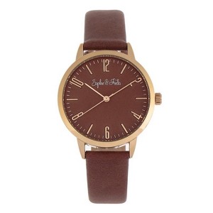 Sophie and Freda Vancouver Leather-Band Watch - 1 of 4