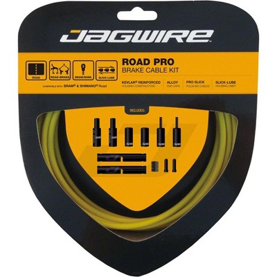 Jagwire Pro Polished Road Brake Kit Brake Cable & Housing Set
