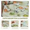 Racxily 2 Pcs Reusable Puppy Pads, Washable Pee Pads for Dogs, 18"x24" 3D Printed Super Absorbent Leakproof Dog Training Pads, Non-Slip Potty Pads - 2 of 4