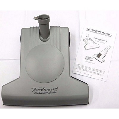 TurboCat Gray Air Driven Performance Brush for Central Vacuums
