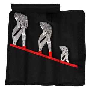 KNIPEX 00 19 55 S7 Set of Pliers Wrenches 3-Piece Chrome, 330mm Adjustable : KNIPEX : KNIPEX - 1 of 4