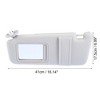 Unique Bargains Front Left Passenger Side Car Sun Visor 74320-0T021-B1 for Toyota Venza 09-16 - 2 of 4