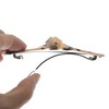 Unique Bargains Women Grace Hair Clip 1 Pc Beige Black - 3 of 4