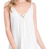 Slickblue Women's Stylish Lightweight Flowy Tank, Twisted Straps, Slit Sides, Hi-Low Hem, Sage, S - 2 of 3