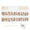 Dashing Diva Gloss Gel Nail Art Strip - Wallflower Frenzy - 32ct - 4 of 4
