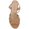 Journee Collection Womens Alyce Faux Leather Platform Sandals - 4 of 4