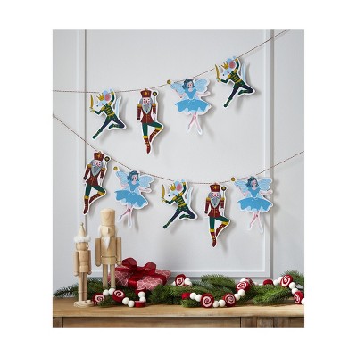 Tagltd Paper Nutcracker Garland Target