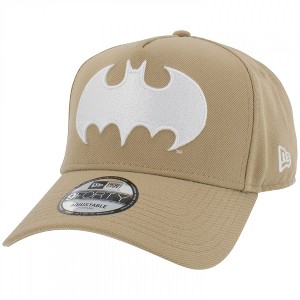 Adult Batman Khaki New Era A-Frame 9Forty Adjustable Hat - 1 of 4