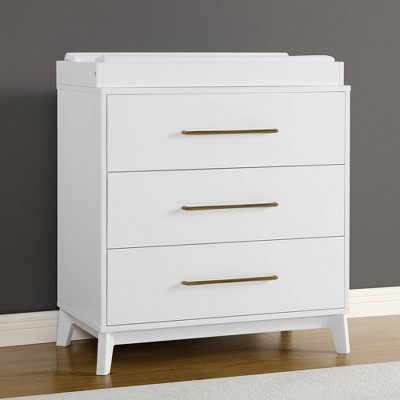 Delta Children Spencer 3 Drawer Dresser with Changing Topper, 3 of 14