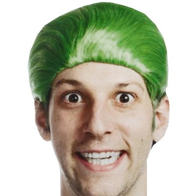 green wig costume