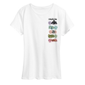 Women's - How to Train Your Dragon - Dragon Class Short Sleeve Graphic T-Shirt - 1 of 4
