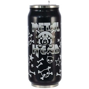 Se7en20 Aggretsuko Metal Head 12oz Insulated Stainless Steel Travel Can - 1 of 1