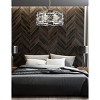 Elegant Lighting Kennedy 18.5 inch pendant in chrome - 2 of 4