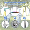 Okak 4-IN-1 Outdoor Swing with Oxford Rope, Toddler Swing with Climbing Frame and Basket Ring, Swing Set for Boys and Girls, Multicolor - 2 of 4