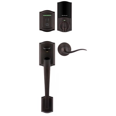 Venetian Bronze Wi-Fi Electronic Deadbolt with Touchscreen