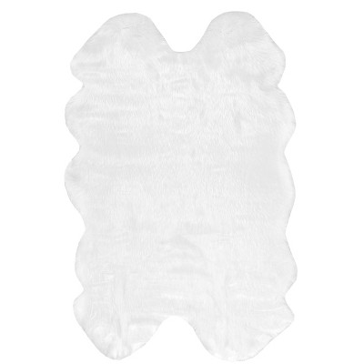 Nuloom Tianna Animal Shaped 4x6 Shag Area Rug For Living Room Bedroom ...