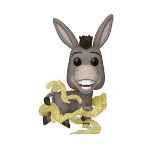Funko POP! Movies: Shrek 30th Donkey Glitter Vinyl Figure - 1 of 3