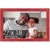PosterPalooza | Shabby Chic Red Picture Frame - UV Acrylic, Backing Board, Hanging Hardware Included - 2 of 4