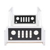 Okak Platform Bed Frame with Wheels and Storage Classic Car-Shaped for Kids Noise-Free Bed Strong Wood Slats Easy Assembly - 4 of 4