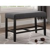 NicBex Upholstered Bench,Dining Bench with Nailhead Trim,Modern Ottoman with Wood Legs for Living Room,Entryway,Kitchen - 2 of 4