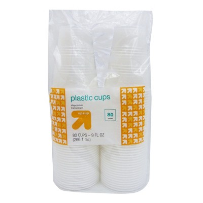 Plastic Disposable Cups - 80ct - up &#38; up&#8482;