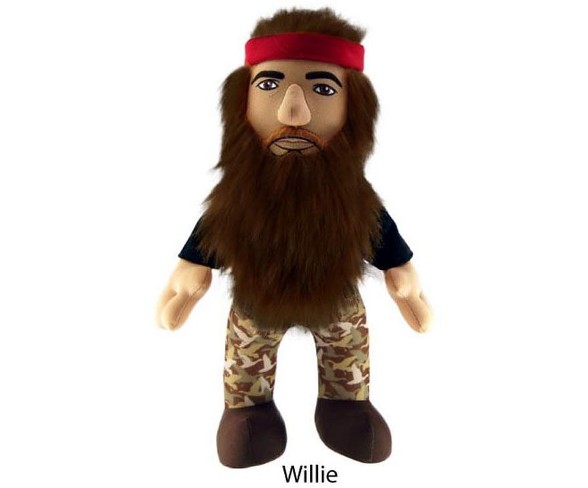 Duck Dynasty 8" Plush With Sound Willie