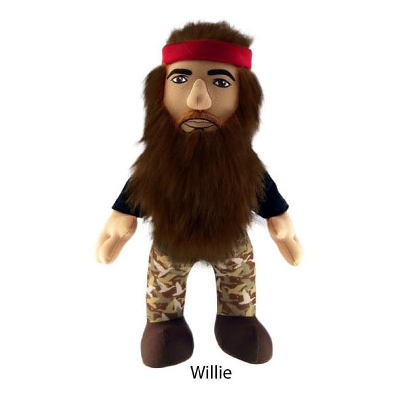 Commonwealth Toys Duck Dynasty 8" Plush With Sound Willie, 1 of 2