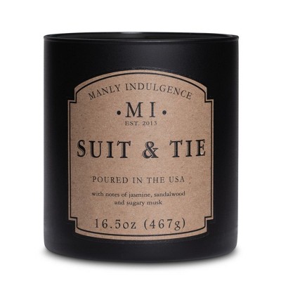 Black Lavender Sage Scented Soy Jar Candle